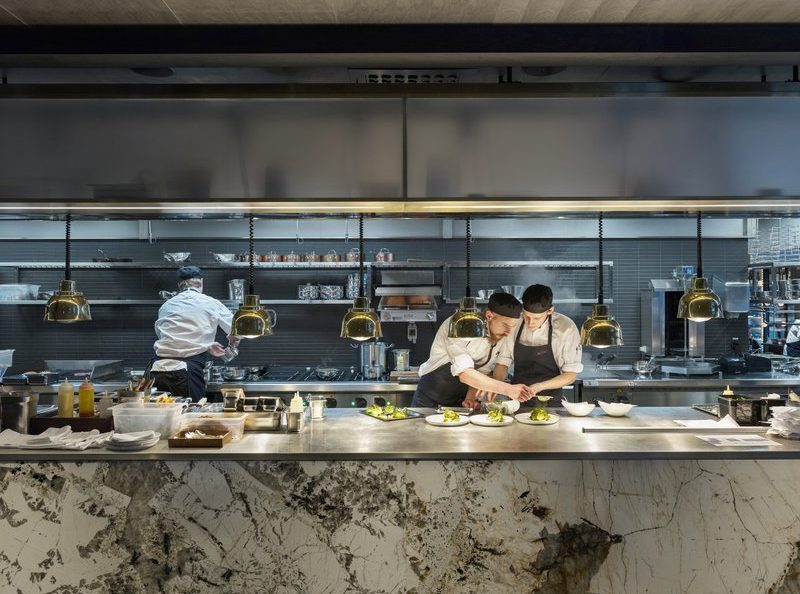 Restaurant kitchen design, Open kitchen restaurant, Kitchen design diy