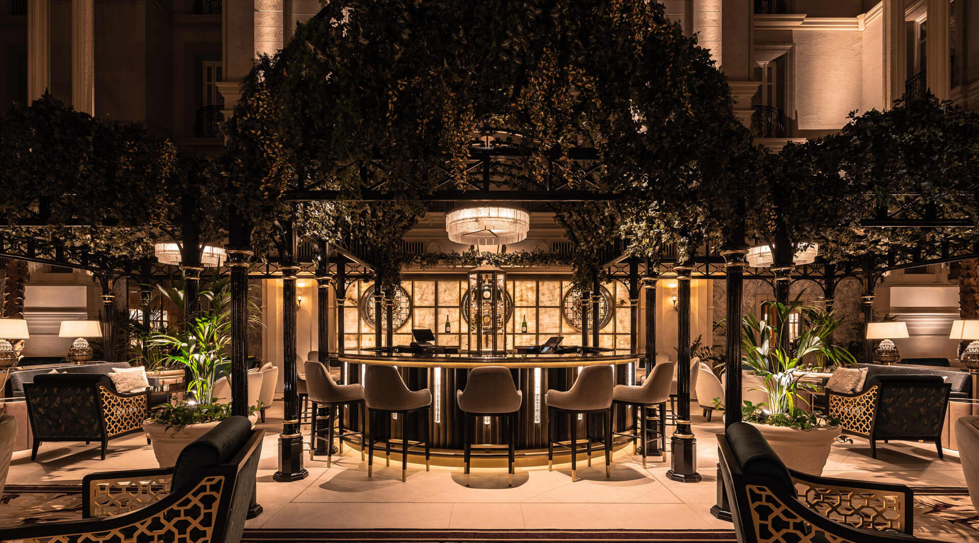 design et al The Landmark Hotel Winter Garden by Alex Kravetz Design